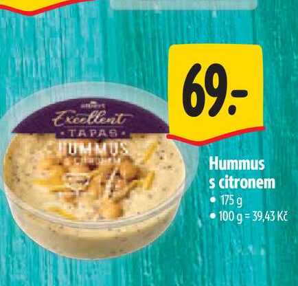 Hummus s citronem 175 g
