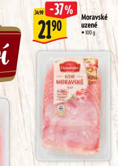   Moravské uzené 100 g 