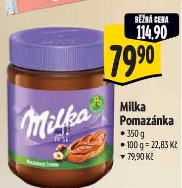   Milka Pomazánka 350 g 