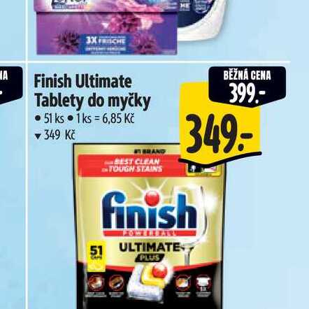 Finish Ultimate Tablety do myčky 51 ks