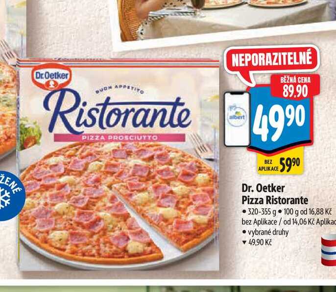   Dr. Oetker Pizza Ristorante 320-355 g 