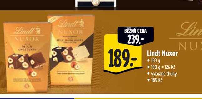 Lindt Nuxor 150 g