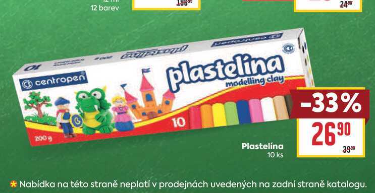 Plastelína 10 ks