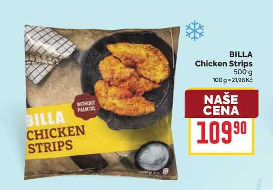 BILLA Chicken Strips 500 g