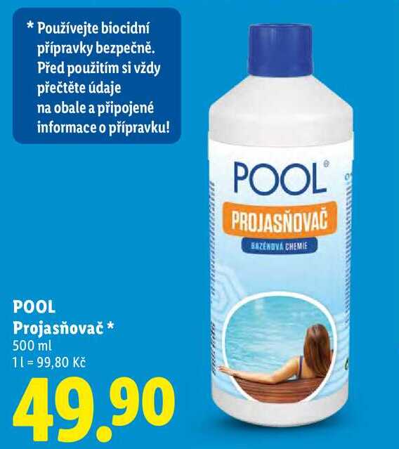 POOL Projasňovač, 500 ml