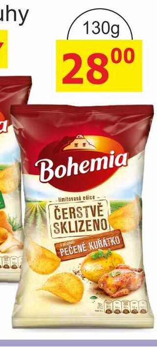Bohemia limitovaná edice 130g