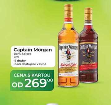 Captain Morgan Dark, Spiced 0,71