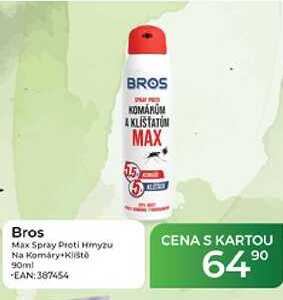 Bros Max Spray Proti Hmyzu Na Komáry Kiisto 90ml