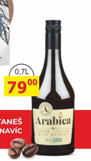 Arabica kávový likér 0,7l