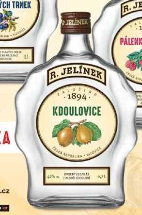 R. JELÍNEK Kdoulovice budík 42% 0,7l
