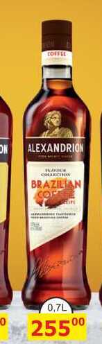 Alexandrion Brazillian Coffee 25% 0,7l