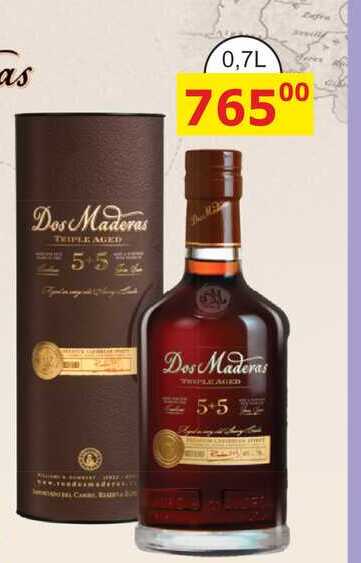 Dos Maderas P.X. 5+5yo tuba 40% 0,7l