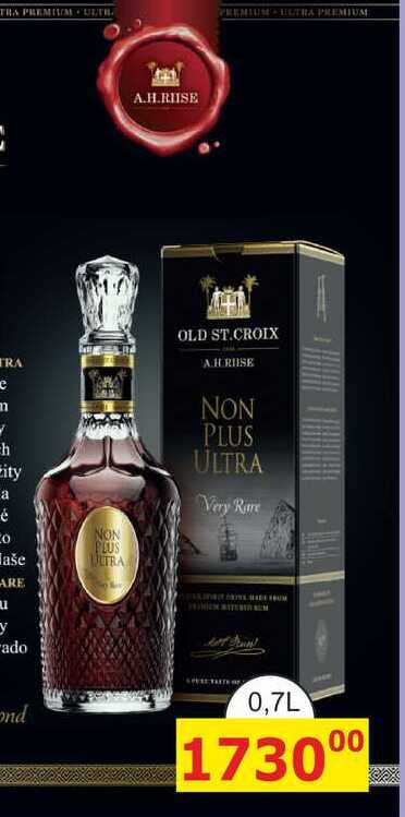 A.H.Riise Non Plus Ultra La Galante 43,4% 0,7l