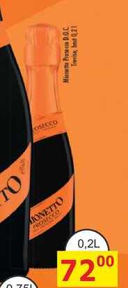 Mionetto Prosecco D.O.C. Treviso brut 0,2l