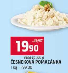 ČESNEKOVÁ POMAZÁNKA 100g