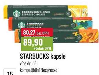 STARBUCKS kapsle 