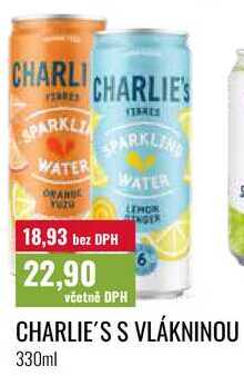 CHARLIE'S S VLÁKNINOU, 330ml