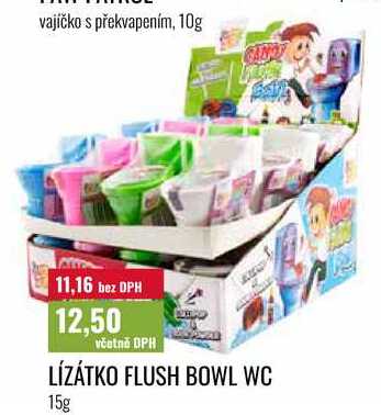 LÍZÁTKO FLUSH BOWL WC, 15g