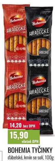 DPH BOHEMIA TYČINKY, 100g 