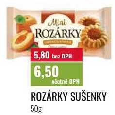 ROZÁRKY SUŠENKY, 50g