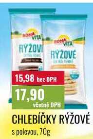 CHLEBÍČKY RÝŽOVÉ, 70g