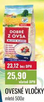 OVESNÉ VLOČKY, 500g