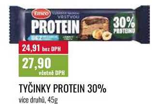 TYČINKY PROTEIN 30%, 45g