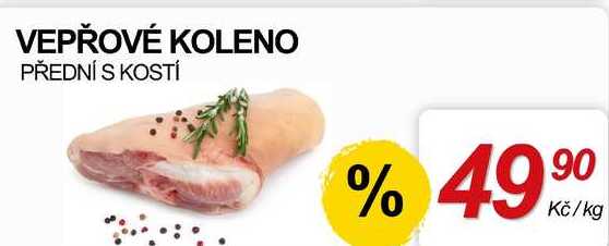 VEPŘOVÉ KOLENO PŘEDNÍ S KOSTÍ, 1 kg