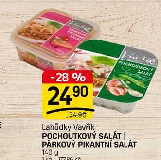 POCHOUTKOVÝ SALÁT | PÁRKOVÝ PIKANTNÍ SALÁT 140 g