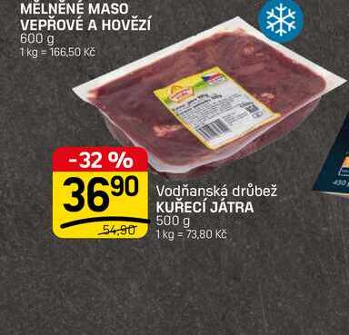 KUŘECÍ JÁTRA 500 g  
