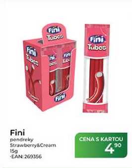 Fini pondreky Strawberry&Cream 15g