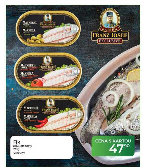 Fjk makrela filety 170 g