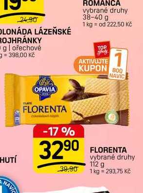 FLORENTA vybrané druhy 112 g