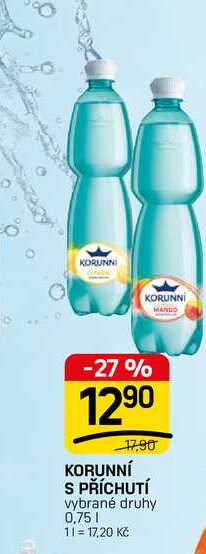 KORUNNÍ S PŘÍCHUTÍ vybrané druhy 0,75l