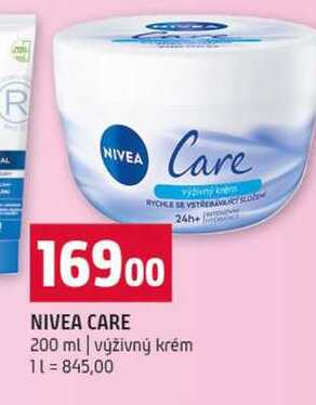 NIVEA CARE 200 ml výživný krém