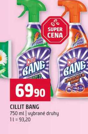 CILLIT BANG 750 ml vybrané druhy