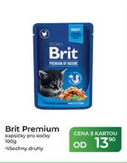 Brit Premium kapsičky pro kočky 100g
