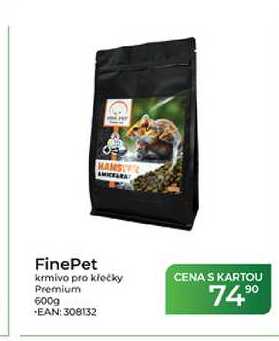 FinePet krmivo pro křečky Premium 600g