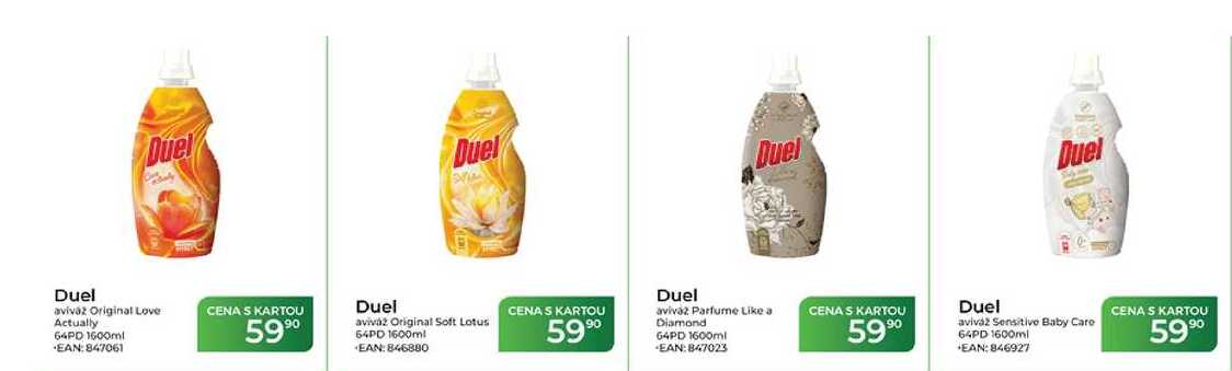 Duel avivá2 Original Soft Lotus 64PD 1600ml 