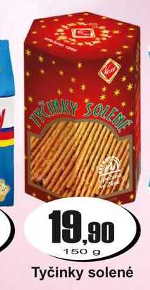 Tyčinky solené 150 g