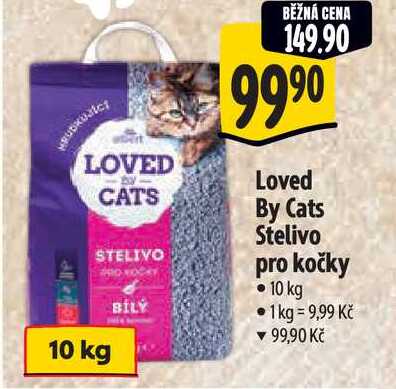 Loved By Cats Stelivo pro kočky, 10 kg