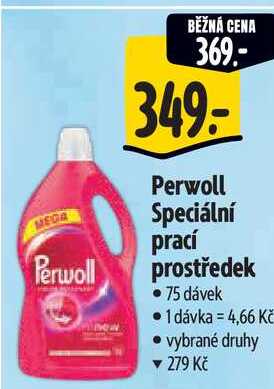 Perwoll Speciální prací prostředek, 75 dávek
