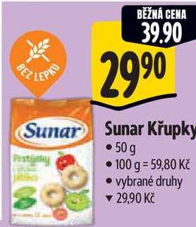 Sunar Křupky, 50 g 