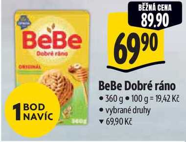 BeBe Dobré ráno, 360 g