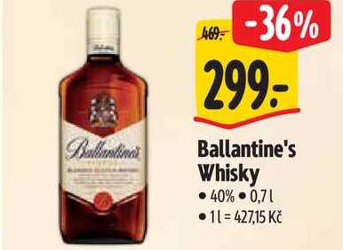 Ballantine's Whisky, 40%, 0,71