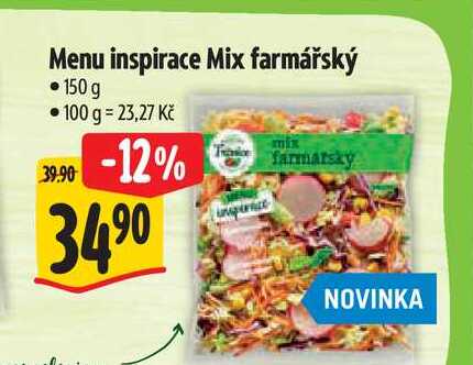 Menu inspirace Mix farmářský, 150 g  