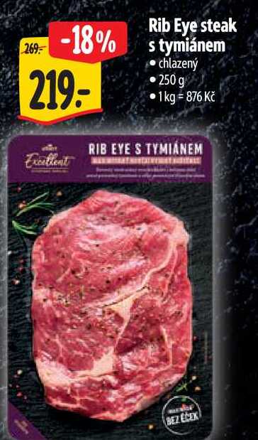 Rib Eye steak s tymiánem, 250 g