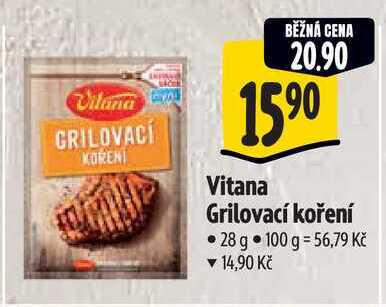 Vitana Grilovací koření, 28 g
