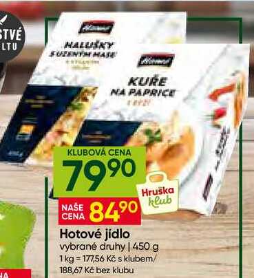 Hamé Hotové jídlo vybrané druhy 450 g