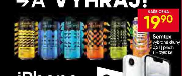 Semtex vybrané druhy 0,5l